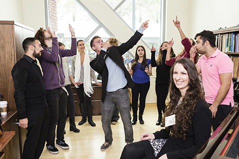 Vocal Group performing